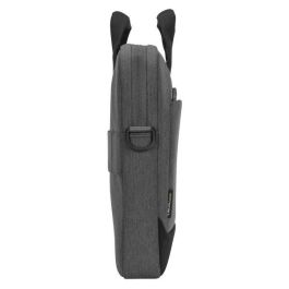 Targus Maletín Cypress EcoSmart para Portátil de 39,6 cm (15.6"), Gris, con Asa y Tirante para Hombro