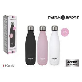 Botella Termo Soft Touch 500 ml Thermosport - Pack de 24 (6 Unidades)
