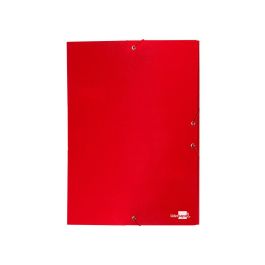 Carpeta Proyectos Liderpapel Folio Lomo 30 mm Carton Forrado Roja