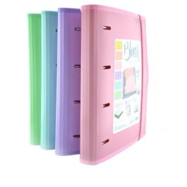 Carpebloc Office Box A4+ Blush 4An. Mixtas, 100Hj. Cierre De Goma 10 Separadores Surtido (4 Col.) 8 unidades Precio: 137.89000038. SKU: B1JM4XLP4X