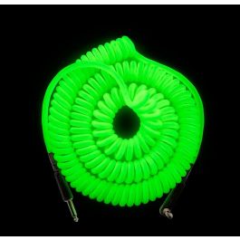 MXR Cable de Instrumento Coil Jack / Jack Ángulo 9m - Glow In The Dark