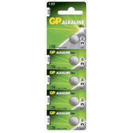 GP Alkaline Cell Battery 76A-C5, 1,5V, LR44, 5-pack GP Alkaline Cell Battery 76A-C5, 1,5V, LR44, 5-pack Precio: 12.89000053. SKU: B1BZEBDEY6