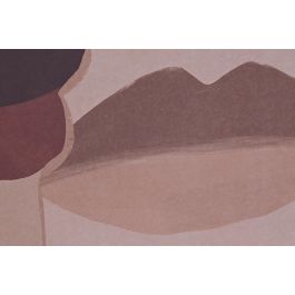 DKD Home Decor Cuadro Scandi Marron 3.8 x 100 x 140 cm Set de 3