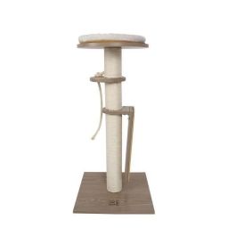 CatElite - Árbol para gatos GEORGE II - 40 x 40 x 79 cm - Plataforma de madera MDF con poste de sisal Precio: 65.49999951. SKU: B187VFH58R