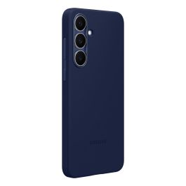 Samsung Funda de Silicona para Galaxy S25 FE, Color Negro, Protección contra Impactos y Rayones, Fabricado con Materiales Reciclados