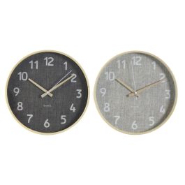 DKD Home Decor Reloj de Pared Scandi PVC Rosa y Verde 30x30x4 cm (2 Unidades) Surtido Aleatorio Precio: 11.88999966. SKU: B1A54BG4LC