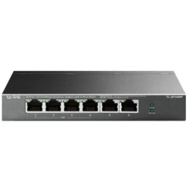TP-Link TL-SF1006P Switch No Administrado Fast Ethernet (10/100) con 6 Puertos PoE Negro Precio: 39.49999988. SKU: S55065621