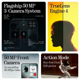 Nothing Phone 3 5G Dual SIM 16GB RAM 512GB Almacenamiento Negro - Pantalla 6.67" 120Hz, Triple Cámara 50MP, Android 15