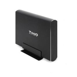 Tooq Caja Externa Tqe - 3531B 3.5 Pulgadas SATA USB 3.0/3.1 Gen 1 Hasta 8 TB Aluminio Negro Compatible con Windows, MacOS, Linux