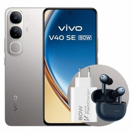 Vivo 5668032B Smartphone V40 SE 80W 8GB RAM 256GB 6.67" AMOLED 5G Cámara 50MP Batería 5000mAh Titanio