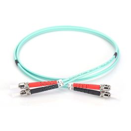 DIGITUS LWL Patchkabel ST -> ST 10.00m Multimode Duplex OM3