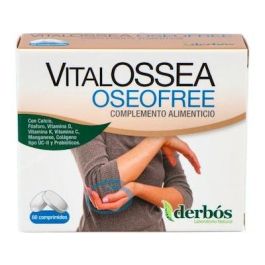 Vitalossea Oseofree 60 Comp. con Calcio, Fósforo, Vitaminas K2, D, C, Manganeso, Colágeno UC-II y Probióticos para Huesos Precio: 20.5000004. SKU: B13K74KWHP