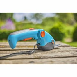 Gardena 9889-20 Tijera Cortacésped Eléctrica ComfortCut Li Kit, Mango Telescópico, Ruedas, 3.6V/3.0Ah, USB-C, Protección Cuchillas