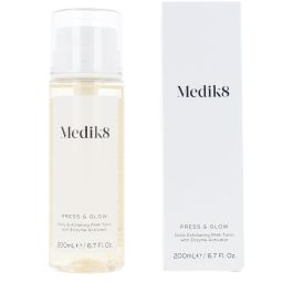 Medik8 PRESS & GLOW Tónico Exfoliante Diario PHA con Activador Enzimático 200 ml para Piel Luminosa y Suave