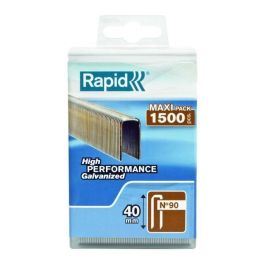 Rapid Grapas Galva 90 / 40mm para Rapid Airtac PBS151 - Corona estrecha - Caja de 1500 piezas galvanizadas Precio: 52.60112. SKU: B1K6V4XHWZ