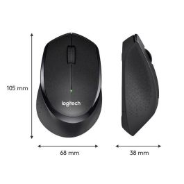 Logitech M330 Silent Plus, 1000 dpi, USB 2.4GHz, 1xAA, Black Logitech M330 Silent Plus, 1000 dpi, USB 2.4GHz, 1xAA, Black