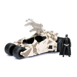 Coche metal batmóvil camuflaje 2008 el caballero oscuro incluye figura de batman de metal 7 cm escala 1:24 Coche metal batmóvil camuflaje 2008 el caballero oscuro incluye figura de batman de metal 7 cm escala 1:24