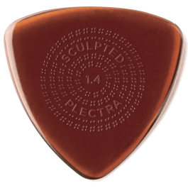 Dunlop Pack 12 Púas Primetone Sculpted Plectra Triangle - 1,4 Mm
