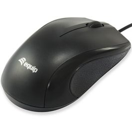 Equip Kit Teclado + Mouse USB, Teclado 105 Teclas Táctiles, Ratón Óptico 1000 DPI, Compatible con Windows y MAC OS