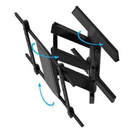 B-Tech Soporte de Pared Doble Brazo para Pantalla Plana con Inclinación y Giro UltraGlide hasta 75" y 50kg
