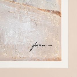 Cuadro Pintura Abstracto Madera-Cristal 80 X 80 cm