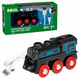 Brio World 33599 Locomotora de Tren Juguete Recargable Clásica con Faro Delantero y Carga USB para Niños y Niñas a partir de 3 años Precio: 45.69000051. SKU: B16QR3CP7S