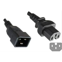MicroConnect Cable de Alimentación PE152018 C20 a C15, 16A, 1.8m, Negro Precio: 16.50000044. SKU: B17V2KTREF