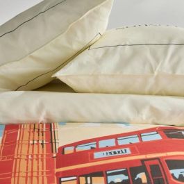 Today TOD3574641268510 Juego de cama Java 2 personas Algodón Estampado Londres 240x220 cm Blanco roto Today TOD3574641268510 Juego de cama Java 2 personas Algodón Estampado Londres 240x220 cm Blanco roto