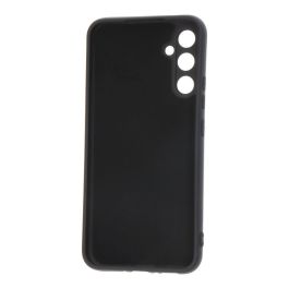 Carcasa negra de plástico soft touch para samsung a34 5 g