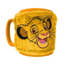 PYRAMID Taza El Rey León Disney con Funda de Peluche 440ml