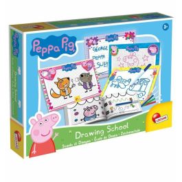 Lisciani AUC8008324092215 Escuela de Dibujo de Peppa Pig - Kit para Aprender a Dibujar