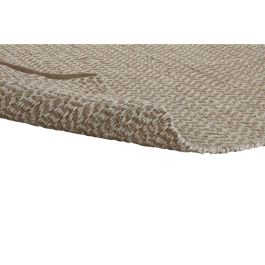 Alfombra Home ESPRIT Blanco Natural 120 x 1 x 180 cm