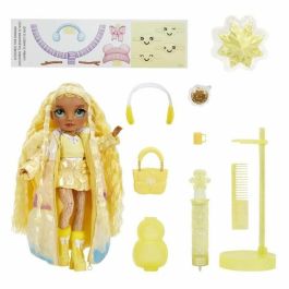 Rainbow High LIT35051120858 Muñeca Winter Wonderland Amarilla - Revela tu color y crea tu propio muñeco de nieve (4+ años)