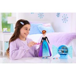Mattel Muñeca Disney Frozen Anna Reveal Con Accesorio Sorpresa 33x18x8 cm