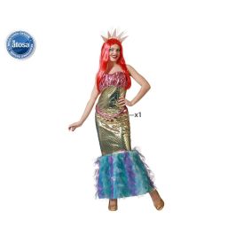 Disfraz Sirena Vestido Multicolor Mujer Adulto Talla M-L Precio: 15.49999957. SKU: B1736VDLM7