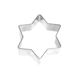 Jja Pack de 8 moldes cortadores para galletas en acero inoxidable cromado