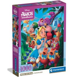 Clementoni Puzzle Alicia en el País de las Maravillas Disney 1000pzs 70x50cm