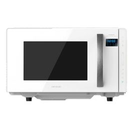 Cecotec GrandHeat 2300 Flatbed Touch Microondas de Encimera, sin Plato Giratorio, 23 L, 800W, Programas Pasta, Carnes, Pizza, Popcorn, Blanco