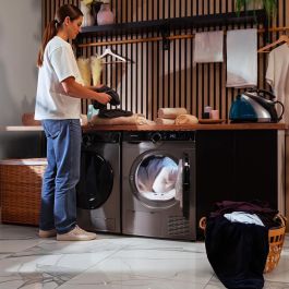 Secadora con bomba de calor Cecotec Dry 10505 Inverter 10 kg