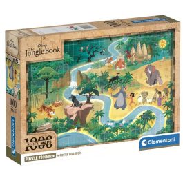CLEMENTONI Puzzle Disney El Libro de la Selva Mapa 1000 piezas 70x50cm Precio: 12.68999963. SKU: B172M8WQD7