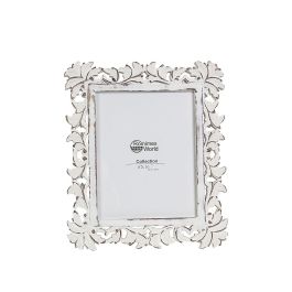 Marco de Fotos Romimex Blanco Madera MDF 30 x 35 x 2 cm Precio: 23.59000028. SKU: B15XT86Z84