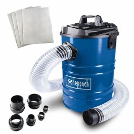 Scheppach DC100 Aspirador de Taller Industrial de Barril 65L 100mm para Líquidos, Polvo y Astillas de Madera
