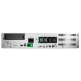 APC SMT750RMI2UC sistema de alimentación ininterrumpida (UPS) Línea interactiva 0,75 kVA 500 W 4 salidas AC