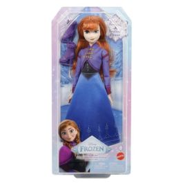 Mattel Jbg54 Muñeca Articulada Anna Disney Frozen: Festival de Invierno con Vestido y Chaqueta Realista +3 años