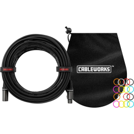 CABLEWORKS Cable Micrófono XLR/XLR - 15 Metros