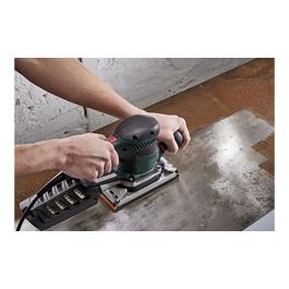 Wolfcraft Hojas de Lijar de Corindón Perforadas 93x230mm Grano 120 - Set de 5 Unidades