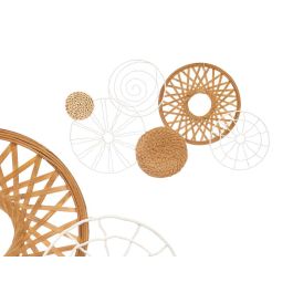 Mural Metal Mimbre Espiral Giftdecor 71X3CM (4 Unidades) Precio: 125.49999968. SKU: B1HH225Z5M
