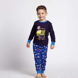 Pijama largo single jersey paw patrol 4 años