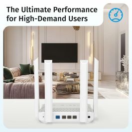 Router Keenetic KN-3810-01-EU Blanco USB RJ45 Ethernet LAN USB 3.2 Wi-Fi