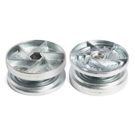 Excentrica Doble Espiral Clock Ø35 Zincado Indaux